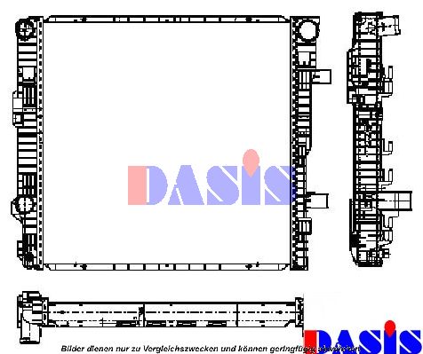 AKS DASIS Radiators, Motora dzesēšanas sistēma 132010N
